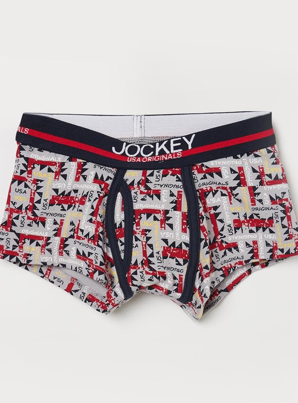 JOCKEY Boys Printed Assorted Trunks - Pack of 2