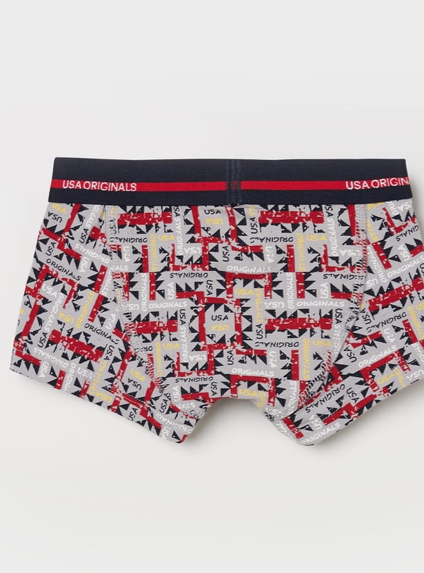 JOCKEY Boys Printed Assorted Trunks - Pack of 2