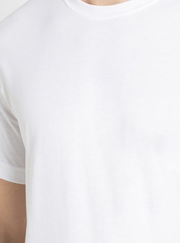 JOCKEY Men Solid Slim Fit Lounge T-shirt