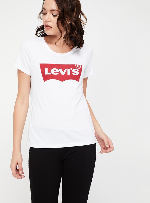LEVI'S Slim Fit Graphic Print Top