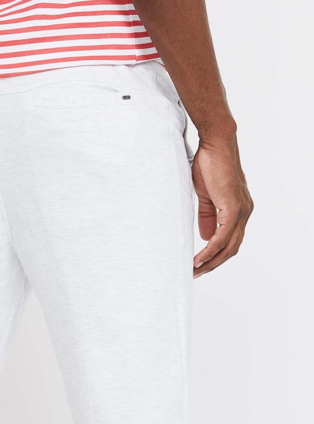 FAME FOREVER Men Solid Joggers with Pockets