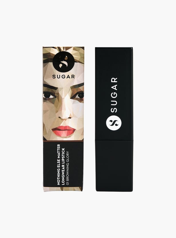SUGAR Nothing Else Matter Longwear Lipstick - 01 Browning Glory