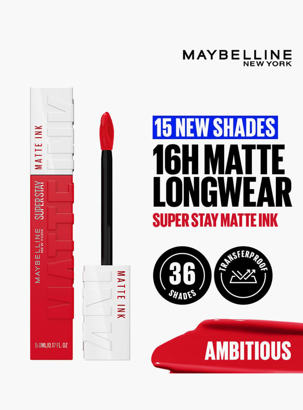 MAYBELLINE NEW YORK Superstay Matte Ink Liquid Lipstick - Red