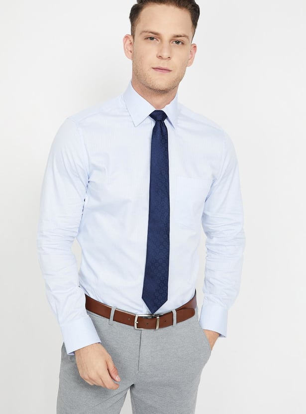 LOUIS PHILIPPE Woven Design Tie