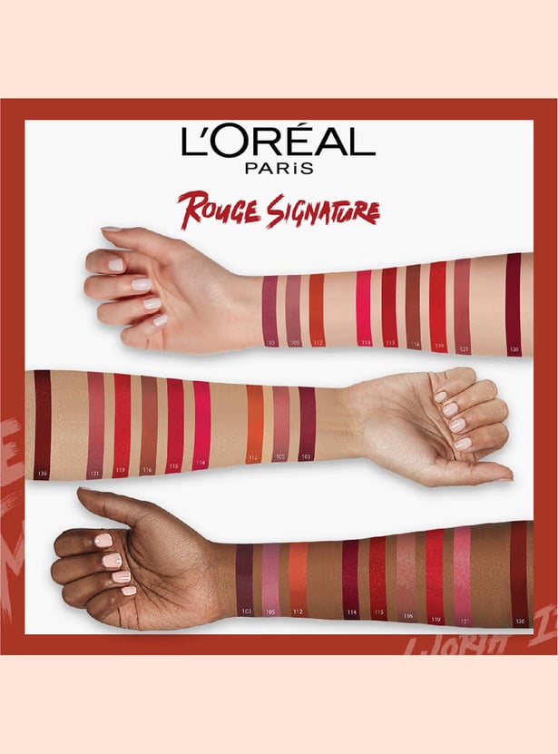 L'Oreal Paris Rouge Signature Matte Liquid Lipstick