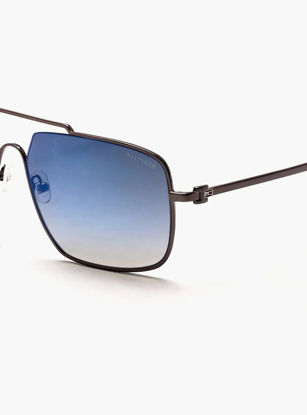 TOMMY HILFIGER Men UV-Protected Square Sunglasses - TH2573C1BKGUNGR-3561S