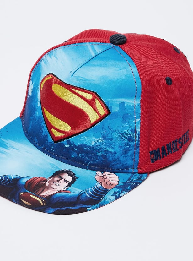KIDSVILLE Superman Print Cap