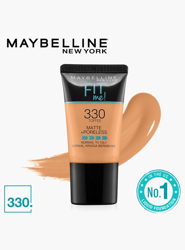 MAYBELLINE NEW YORK Fit Me Matte + Poreless Liquid Foundation