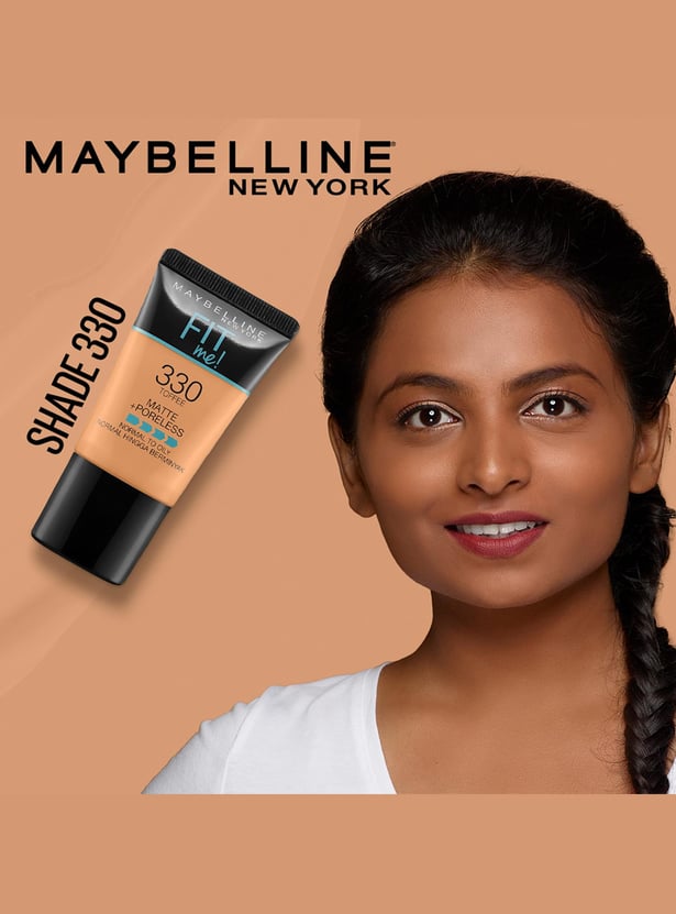 MAYBELLINE NEW YORK Fit Me Matte + Poreless Liquid Foundation