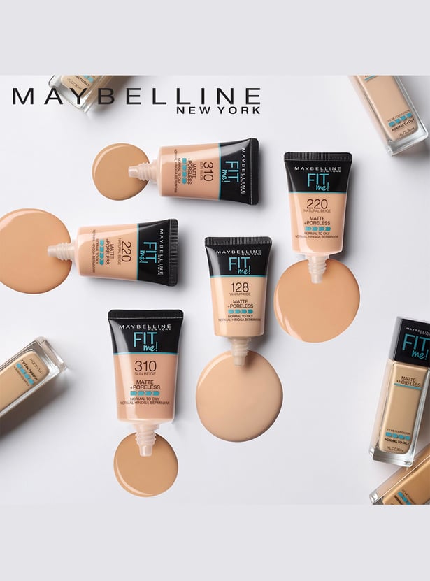 MAYBELLINE NEW YORK Fit Me Matte + Poreless Liquid Foundation