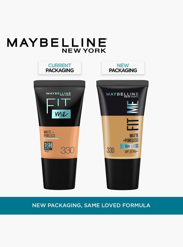 MAYBELLINE NEW YORK Fit Me Matte + Poreless Liquid Foundation