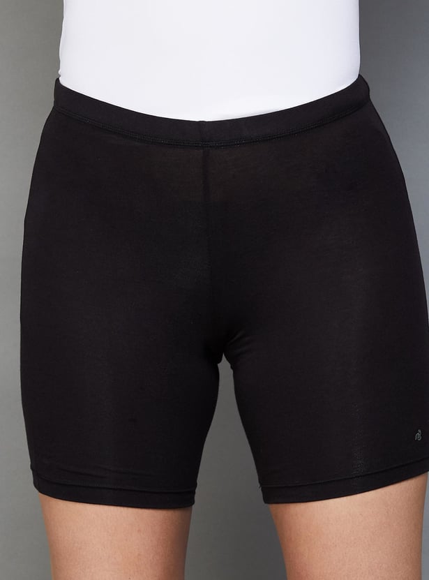 JOCKEY Solid Elasticated Shorts
