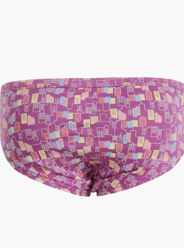 JOCKEY Girls Assorted Printed Panties - Pack of 3