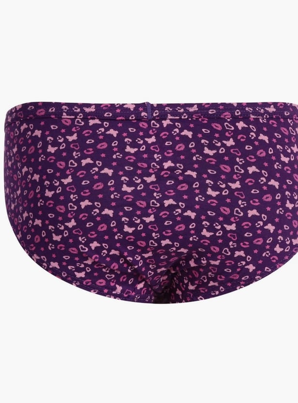 JOCKEY Girls Assorted Printed Panties - Pack of 3