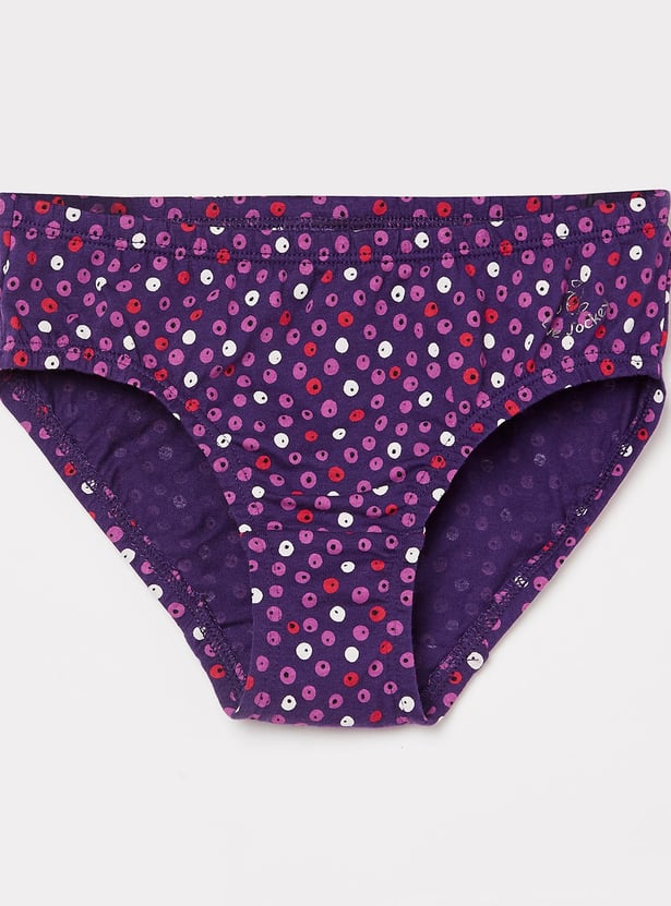 JOCKEY Girls Assorted Elasticated Panty - Pack of 3