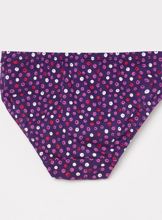 JOCKEY Girls Assorted Elasticated Panty - Pack of 3