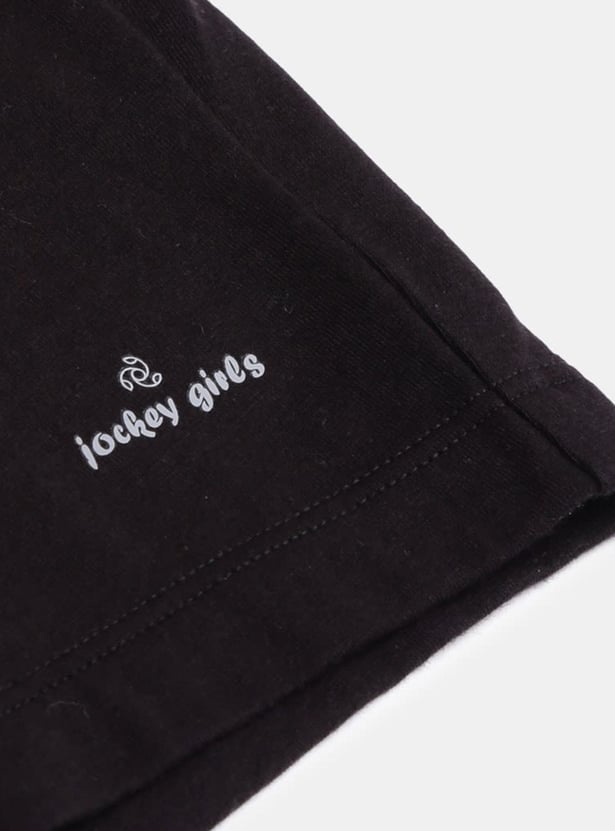 JOCKEY Girls Solid Cotton Tights