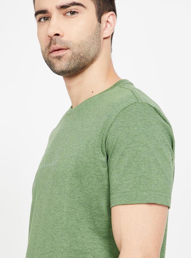 FAHRENHEIT Solid Slim Fit Crew Neck T-shirt - Pack of 3