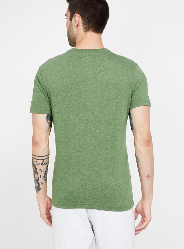 FAHRENHEIT Solid Slim Fit Crew Neck T-shirt - Pack of 3