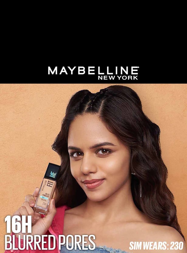 MAYBELLINE NEW YORK Fit Me Matte + Poreless Liquid Foundation