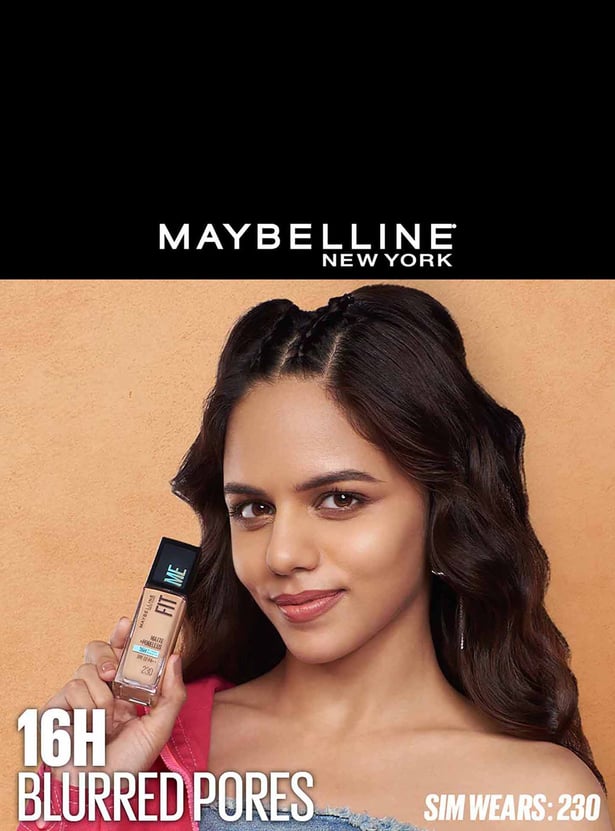 MAYBELLINE NEW YORK Fit Me Matte + Poreless Liquid Foundation