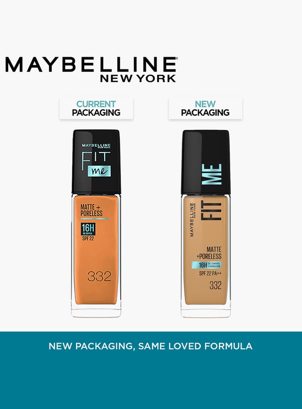 MAYBELLINE NEW YORK Fit Me Matte + Poreless Liquid Foundation
