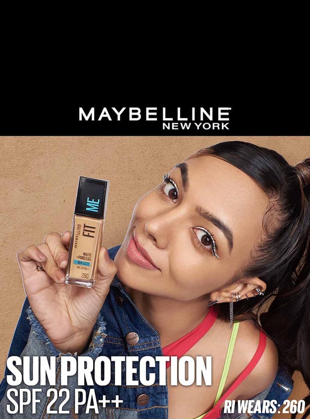 MAYBELLINE NEW YORK Fit Me Matte + Poreless Liquid Foundation