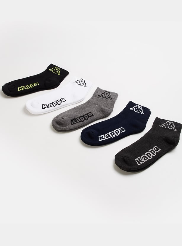 KAPPA Men Jacquard Patterned Socks- Pack of 5