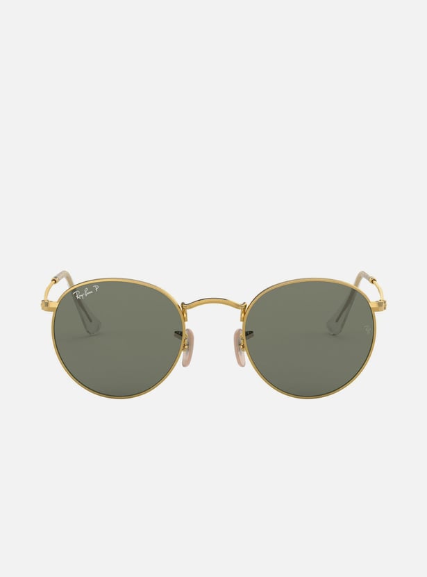 RAY-BAN Men Polarized Round Sunglasses - RB3447-00158-50
