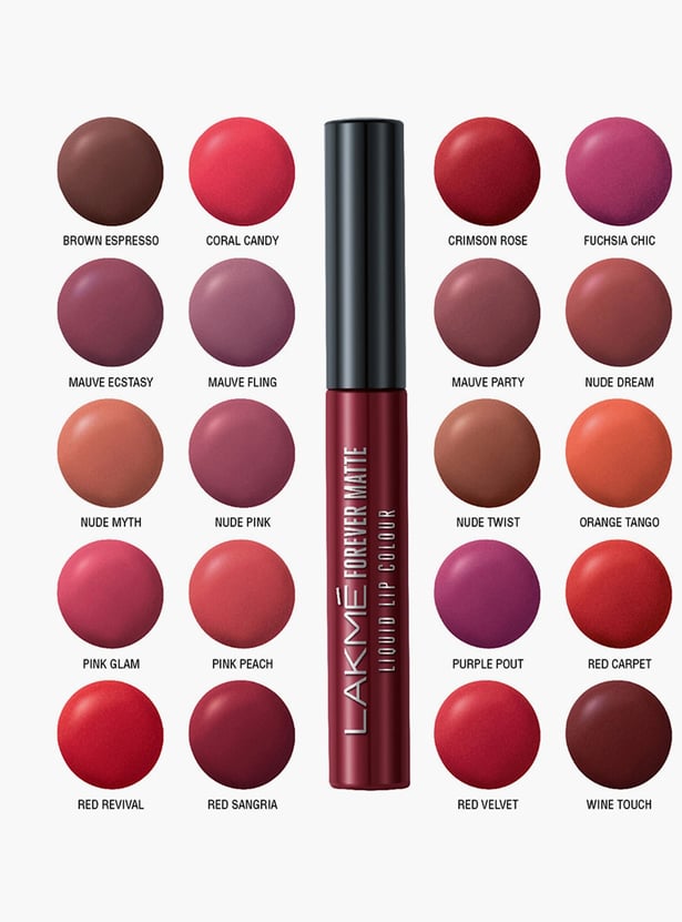 LAKME Forever Matte Liquid Lip Colour