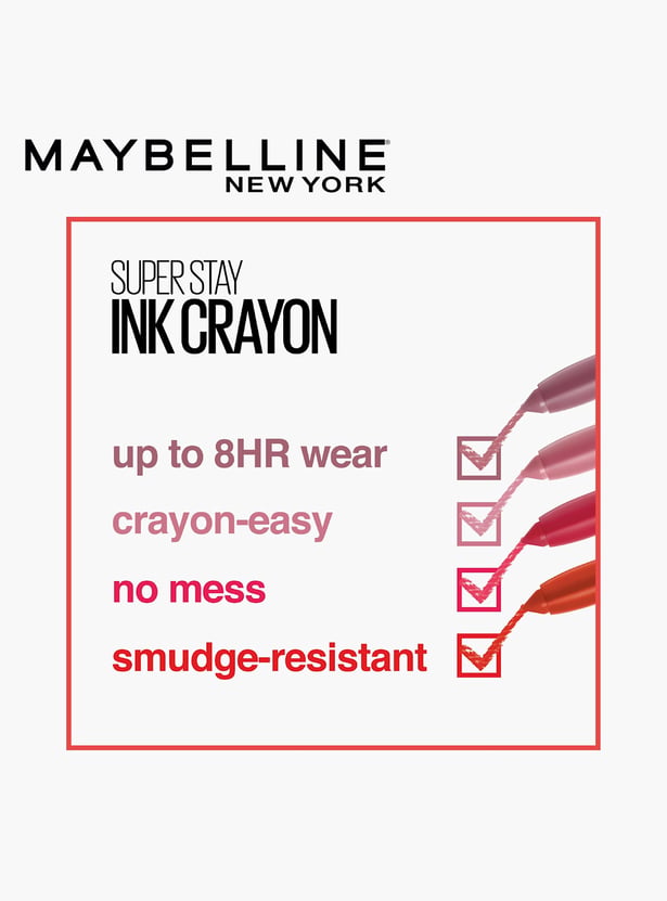 MAYBELLINE NEW YORK Super Stay Crayon Lipstick