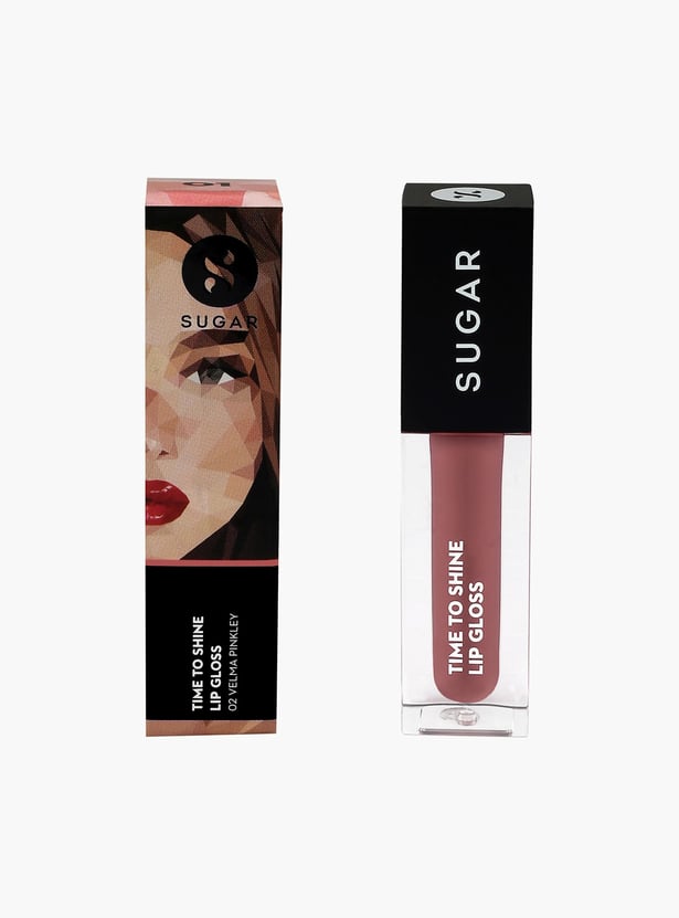 SUGAR Time to Shine Lip Gloss - 02 Velma Pinkley