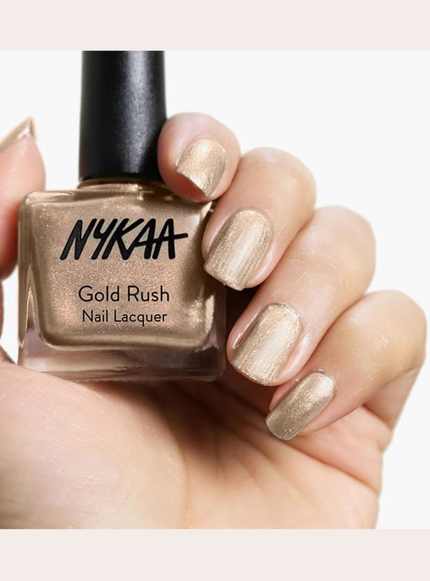 NYKAA Nail Lacquer - Gold Soul