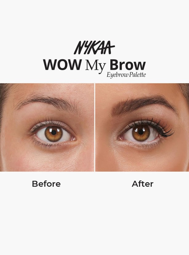 NYKAA Wow My Brow Eyebrow Palette - Chamber Of Secrets