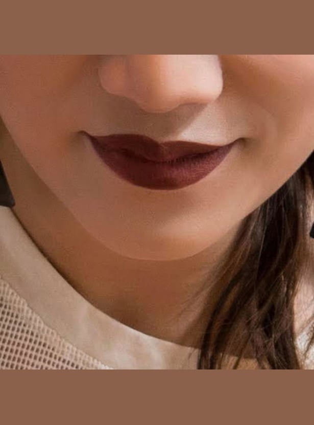 NYKAA Matte To Last! Liquid Lipstick -Chai 18