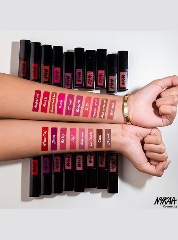 NYKAA Matte To Last! Liquid Lipstick -Chai 18