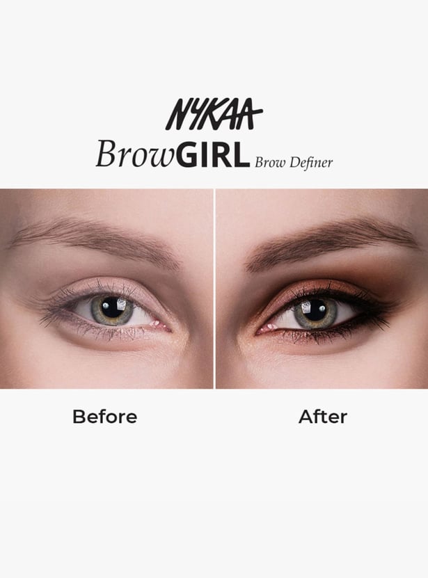 NYKAA BrowGirl Brow Definer - Bewitched chestnut
