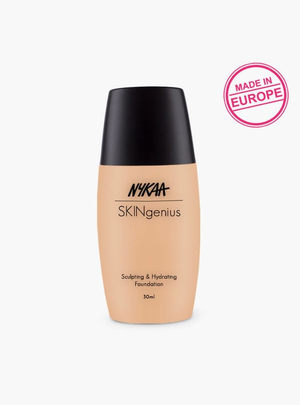 NYKAA SKINgenius Sculpting & Hydrating Foundation - Warm Sand