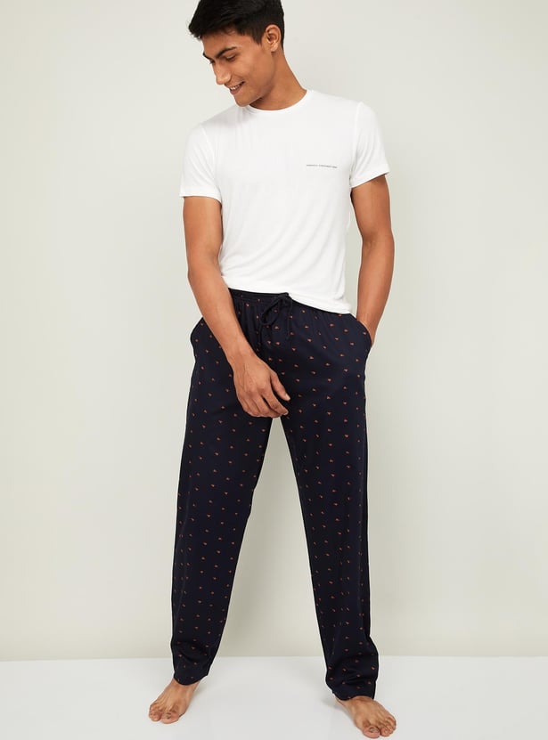 VAN HEUSEN Men Printed Lounge Pants