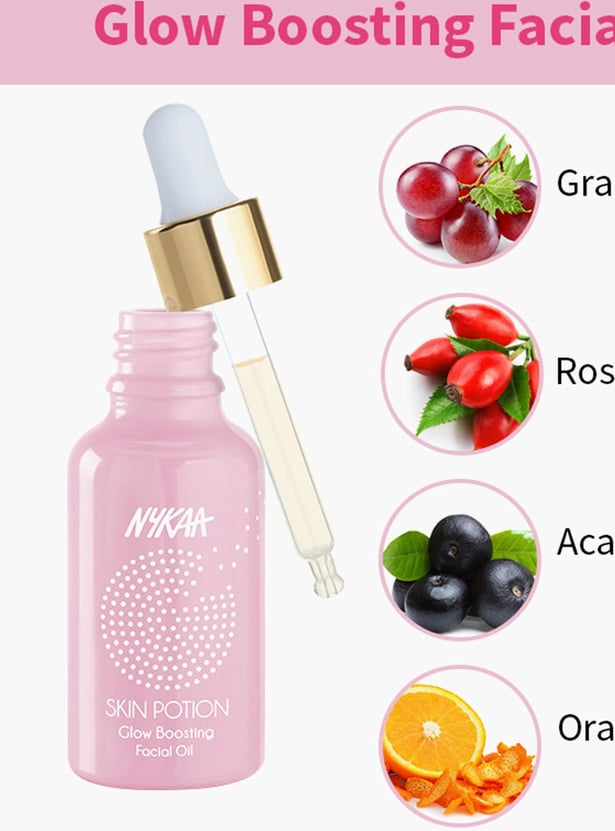 NYKAA Skin Potion Glow Boosting Facial Oil