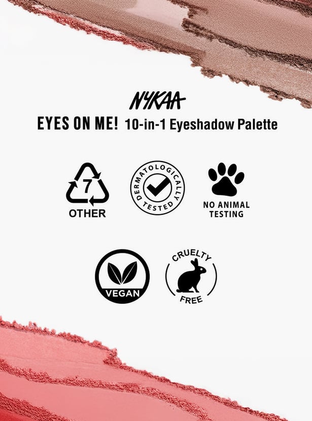 NYKAA Eyes On Me! 10-in-1 Eyeshadow Palette - Sundowner Stunner