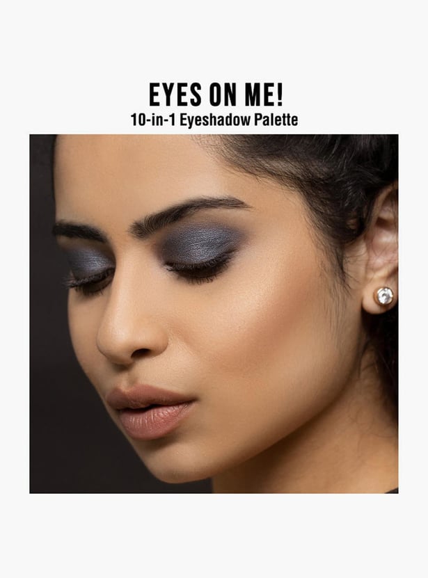 NYKAA Eyes On Me! 10-in-1 Eyeshadow Palette - Tinsel Twilight