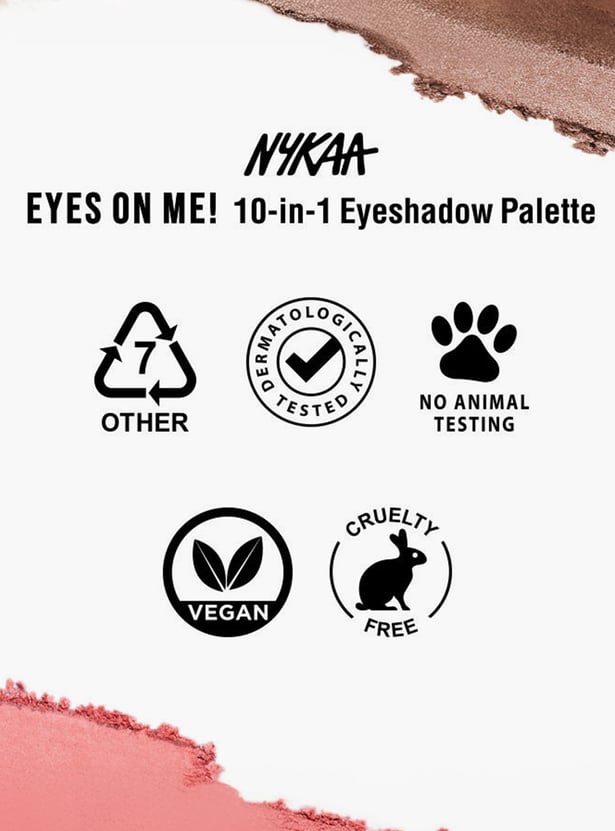 NYKAA Eyes On Me! 10-in-1 Eyeshadow Palette - Tinsel Twilight