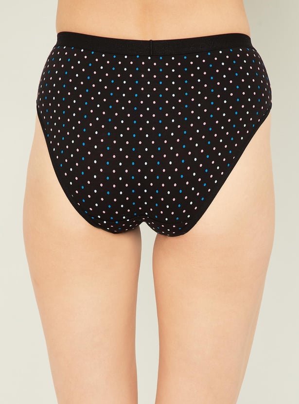 JOCKEY Women Printed Assorted Colour and Design Hipster Panties - Pack of 3