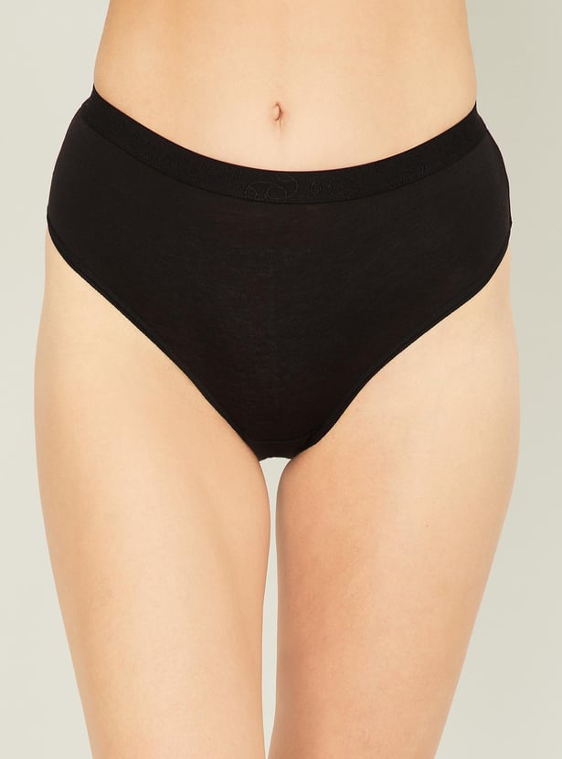 JOCKEY Women Printed Assorted Colour and Design Hipster Panties - Pack of 3