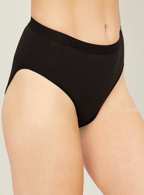 JOCKEY Women Printed Assorted Colour and Design Hipster Panties - Pack of 3