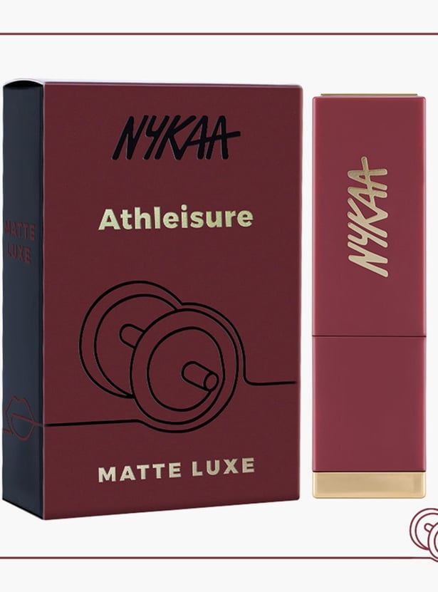 NYKAA Matte Luxe Lipstick - Athleisure