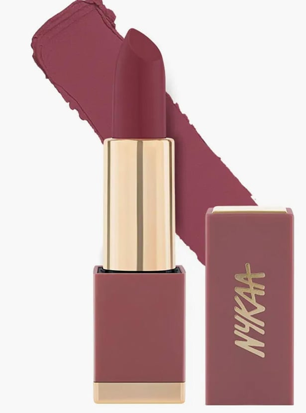 NYKAA Matte Luxe Lipstick - Artisanal Coffee - 4.8 gm
