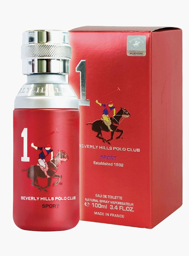 BEVERLY HILLS POLO CLUB Men Sport Eau De Toilette- 100 ml
