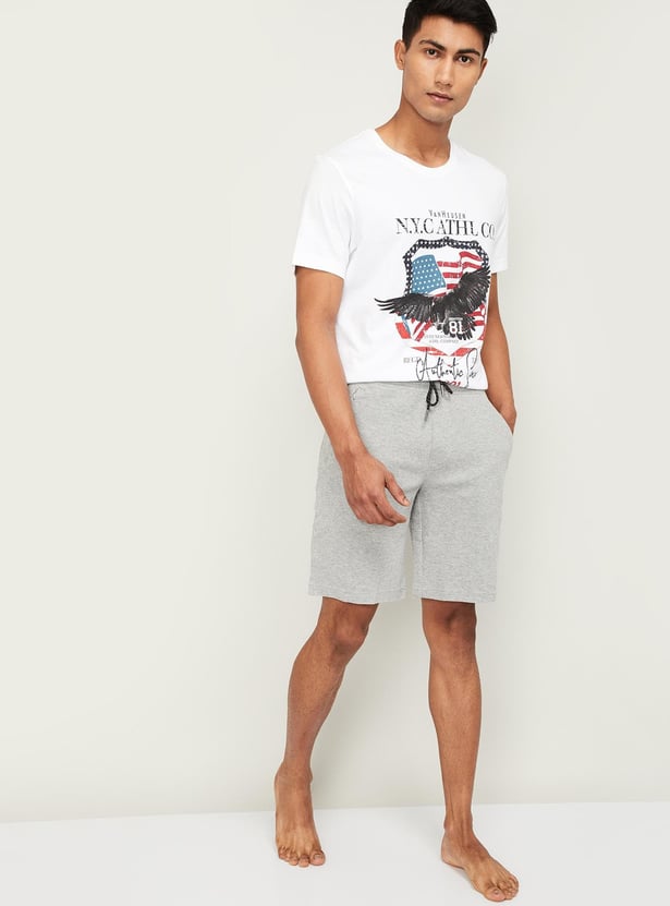 VAN HEUSEN Men Printed Lounge Shorts